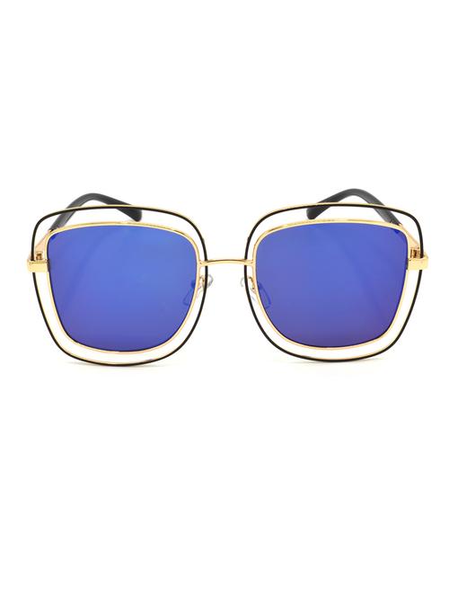 hrinkar men women boys & girls over-sized &  sunglasses multicolor frame, multicolor lens (medium) - 18243322 - Very Small Image - 1