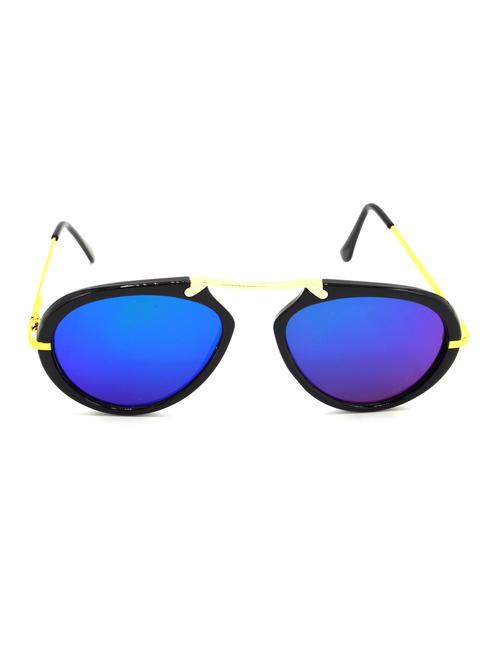 hrinkar men women boys & girls wrap-around &  sunglasses golden frame, pink lens (medium) - 18243397 - Very Small Image - 1