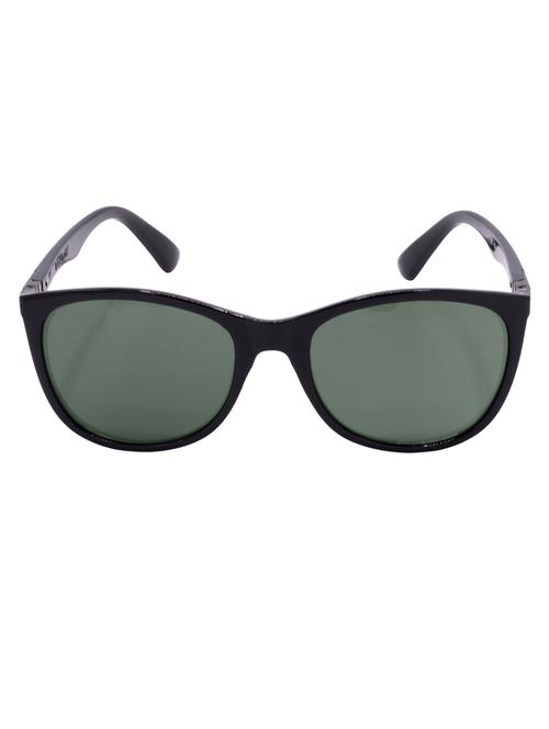 hrinkar men women boys & girls cat-eye &  sunglasses black frame, green lens (medium) - 18243708 - Very Small Image - 1