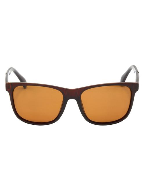 hrinkar men women boys & girls wayfarer  &  sunglasses brown frame, brown lens (medium) - 18243811 - Very Small Image - 1