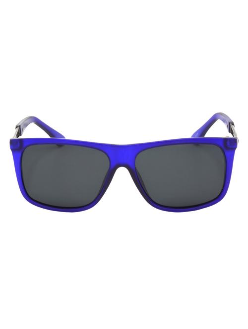 hrinkar men women boys & girls wayfarer  &  sunglasses blue frame, grey lens (medium) - 18243816 - Very Small Image - 1