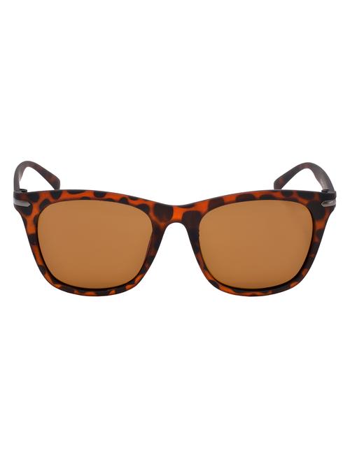 hrinkar men women boys & girls wayfarer  &  sunglasses brown frame, brown lens (medium) - 18243895 - Very Small Image - 1