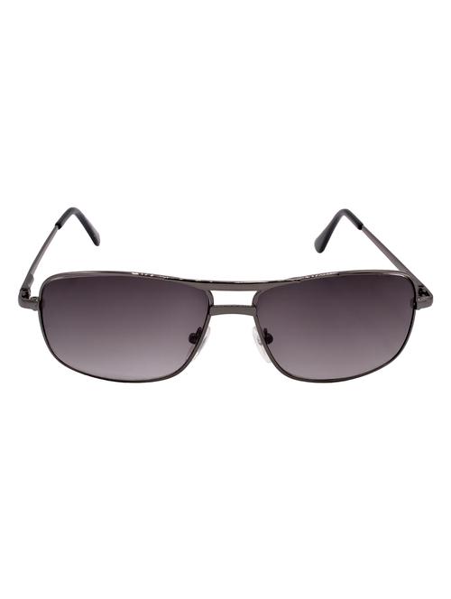 hrinkar men women boys & girls rectangular &  sunglasses grey frame, grey lens (medium) - 18243925 - Very Small Image - 1