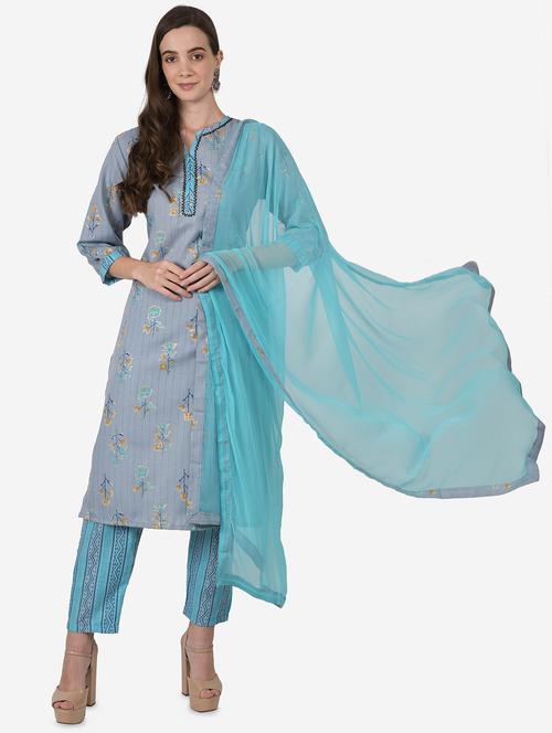 blue suit set - 18244276 - Very Small Image - 1