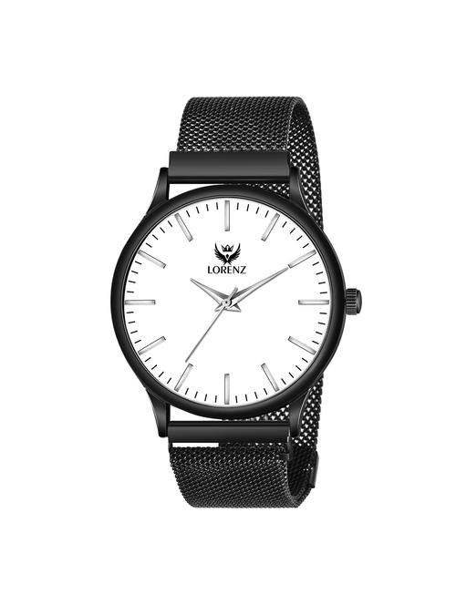 black analog ultra slim watch  - 18244460 - Very Small Image - 1