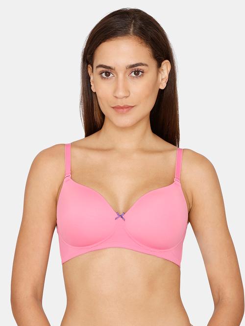 pink solid t-shirt bra - 18247000 - Very Small Image - 1