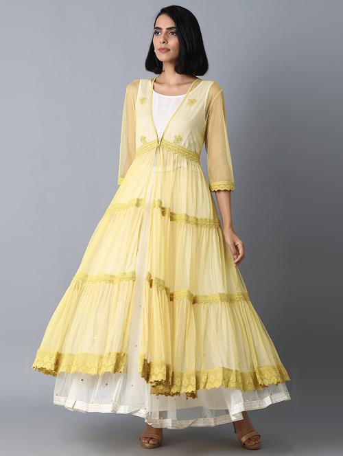 yellow nylon shrug - 18247432 - Very Small Image - 1