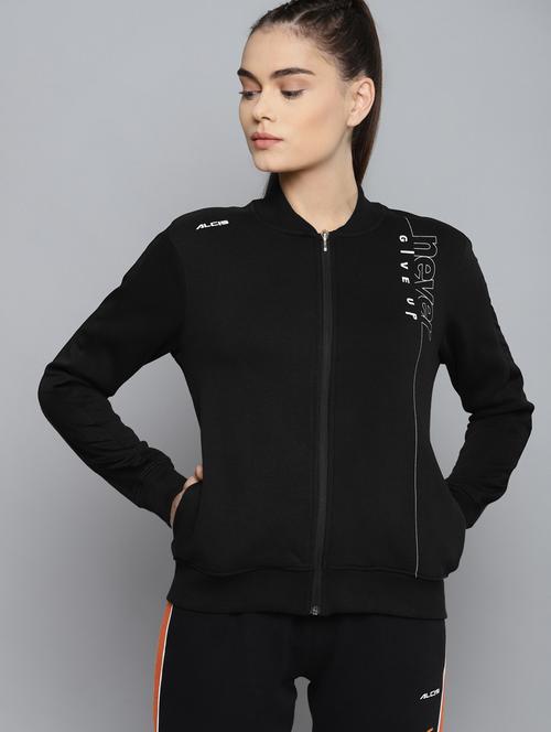 long sleeved printed regular jacket - 18247785 - Very Small Image - 1