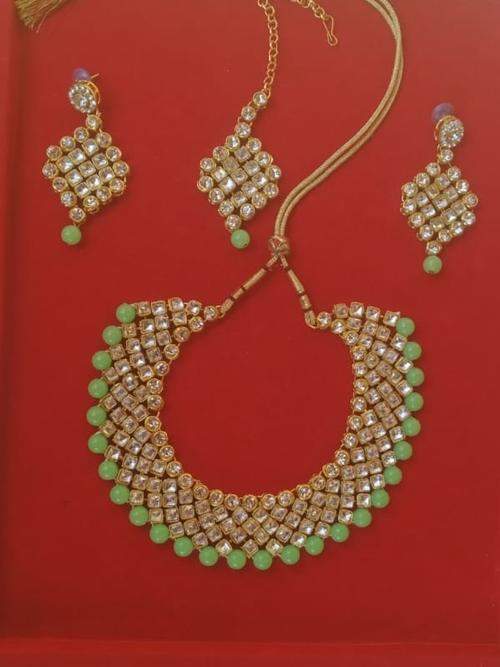 party wear necklace set  - 18248515 - Very Small Image - 1