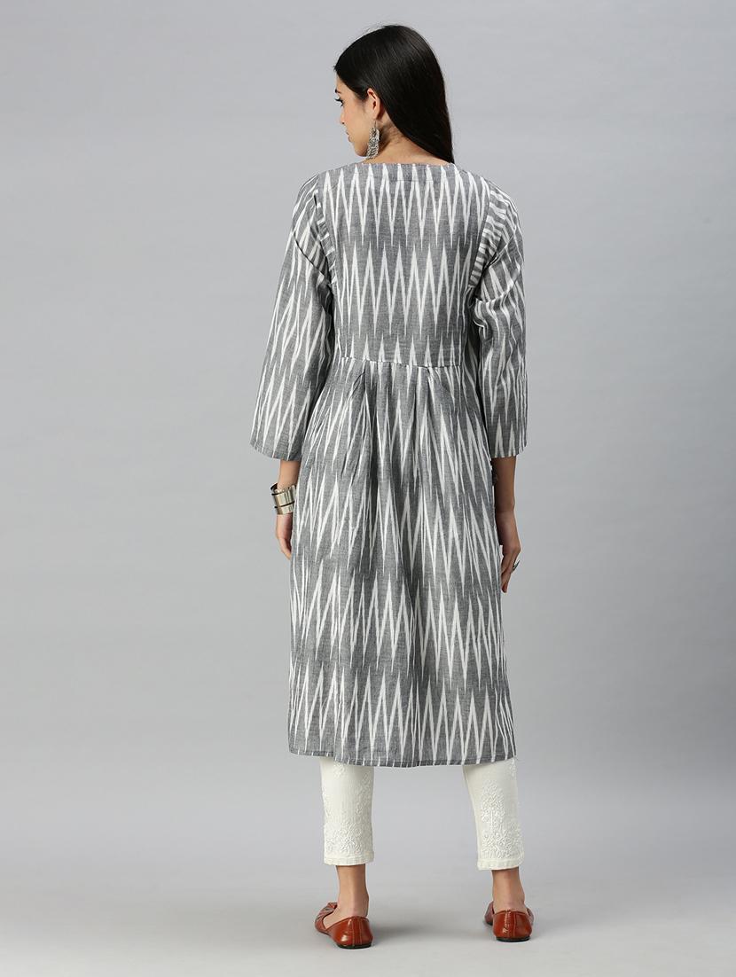 women's a-line kurta - 18249207 - Standard Image - 2
