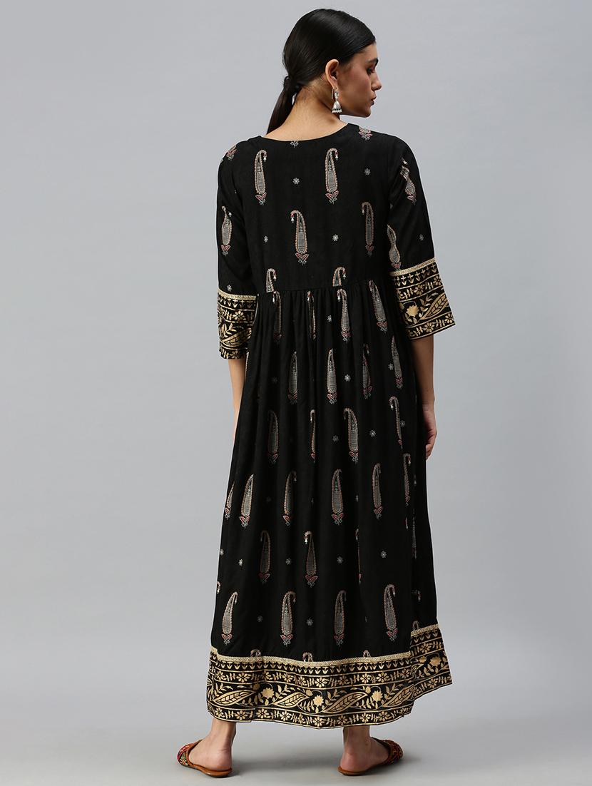 women's flared kurta - 18249256 - Standard Image - 2