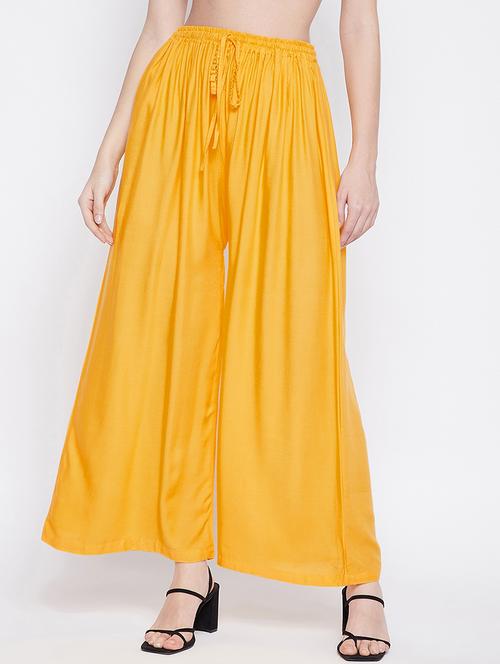 mid rise solid palazzo - 18249320 - Very Small Image - 1