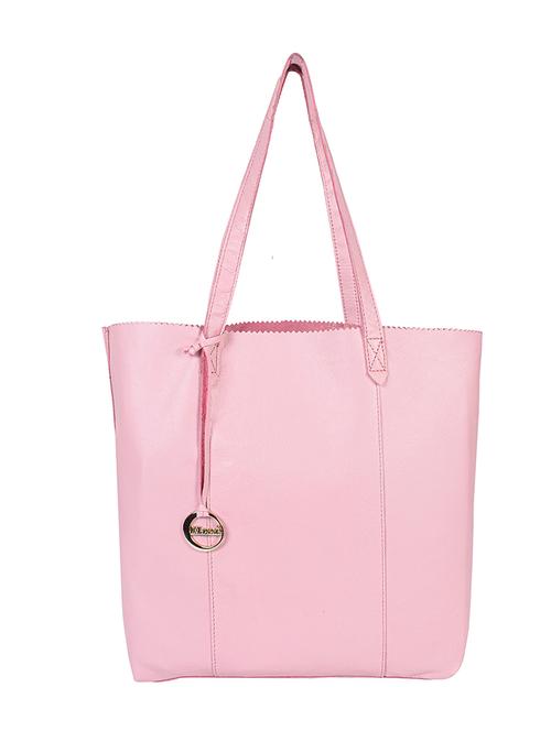 pink leather handbag - 18250081 - Very Small Image - 1