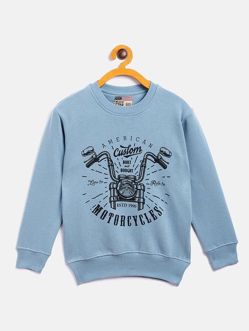 round neck printed sweatshirt  - 18251086 - Very Small Image - 1