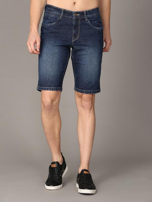 dark blue denim short - 18251500 - Very Small Image - 1