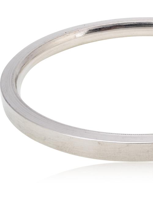 kesar zems white stainless steel kada  - 18252982 - Very Small Image - 1