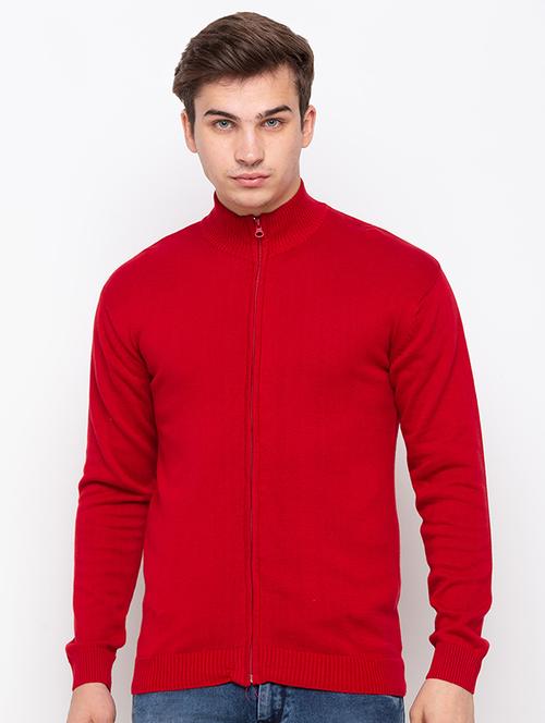 red solid pullover - 18259419 - Very Small Image - 1