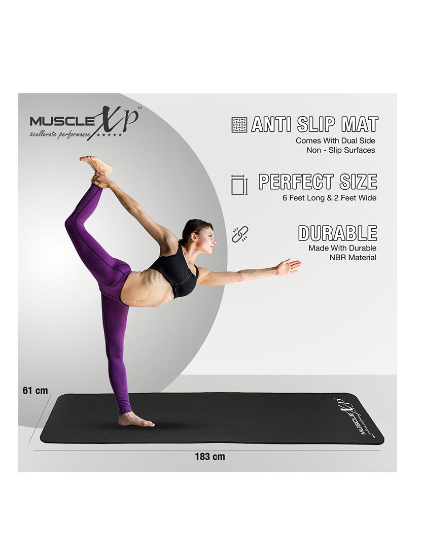 musclexp yoga mat (10 mm) extra thick nbr material - 18259537 - Standard Image - 4