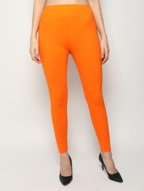 orange solid legging - 18260642 - Very Small Image - 1