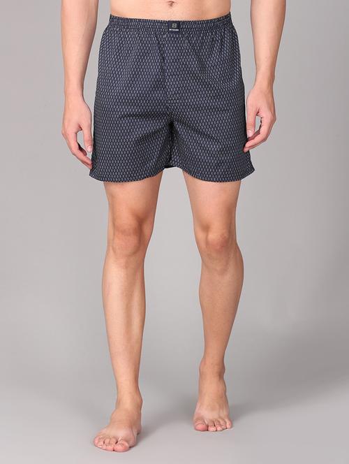 dark blue printed boxer - 18260736 - Very Small Image - 1