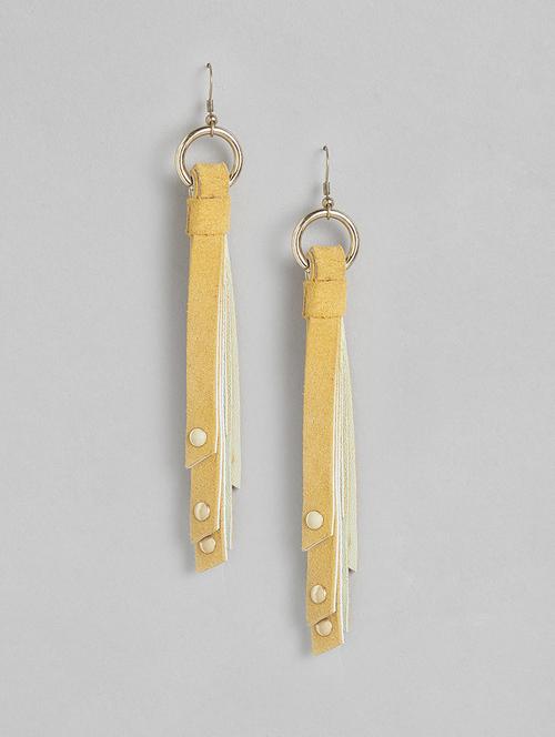 yellow rubber drop earring - 18261435 - Very Small Image - 1