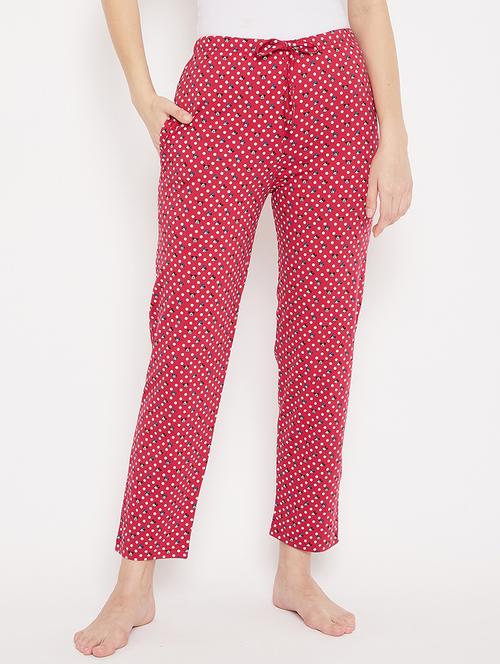 mid rise printed pajama - 18262003 - Very Small Image - 1