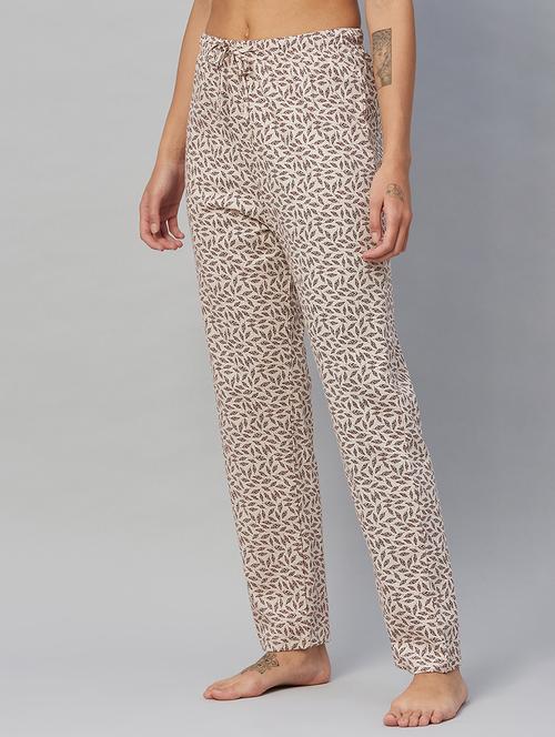 mid rise printed pajama - 18262016 - Very Small Image - 1