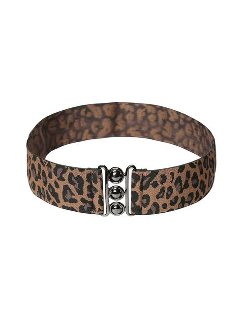 brown synthetic leather) belt - 18262630 - Very Small Image - 1