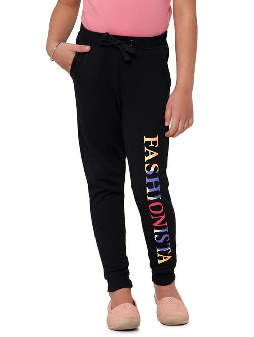 black printed jogger trouser - 18262930 - Very Small Image - 1