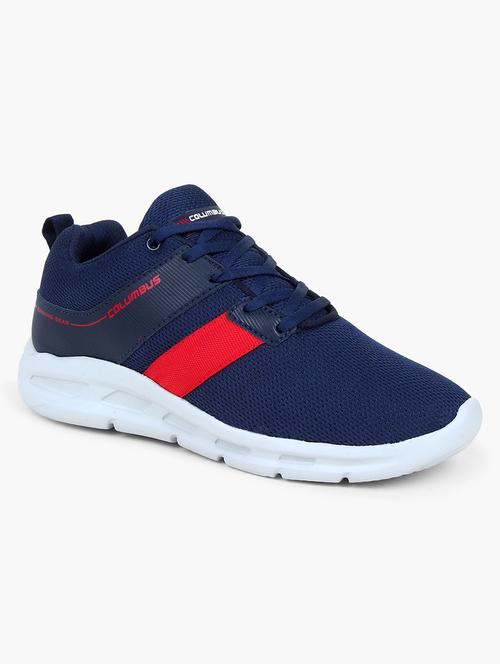 navy  lace up sport shoe - 18263968 - Very Small Image - 1