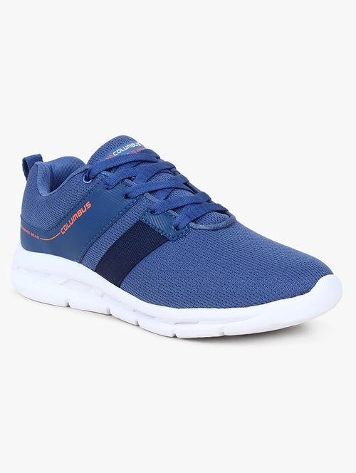 blue lace up sport shoe - 18263973 - Very Small Image - 1