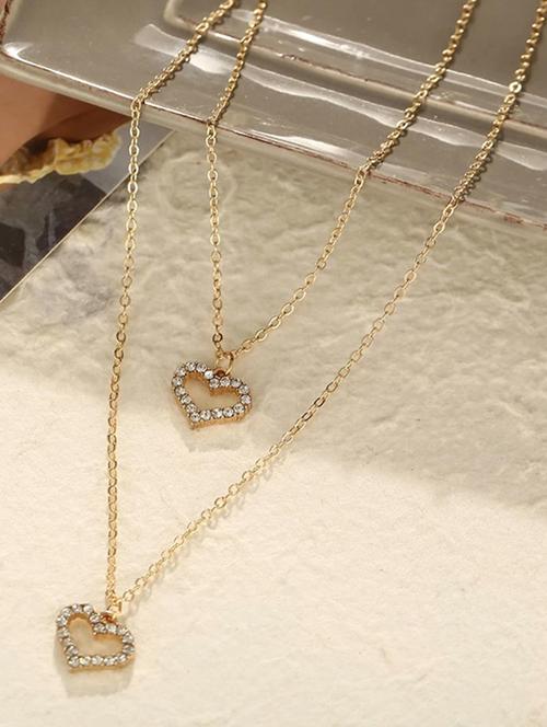 gold plated long necklace - 18266972 - Very Small Image - 1