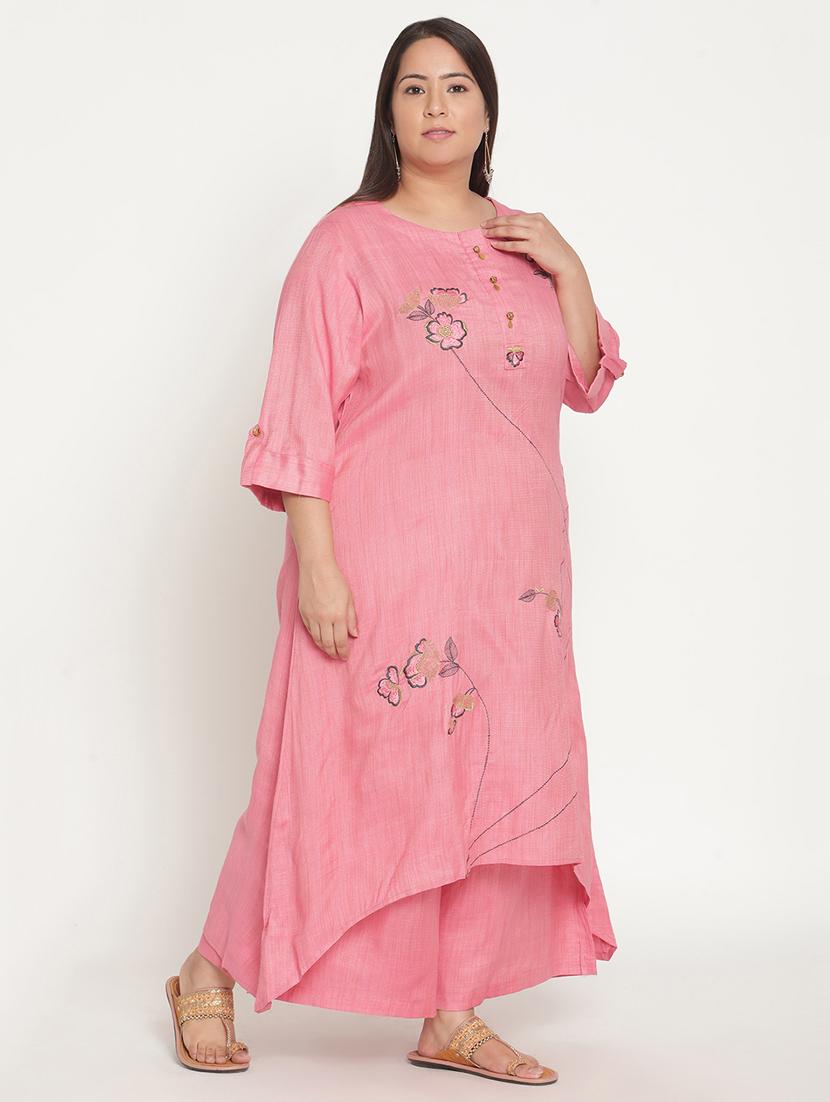 women's asymmetric kurta - 18267393 - Standard Image - 3