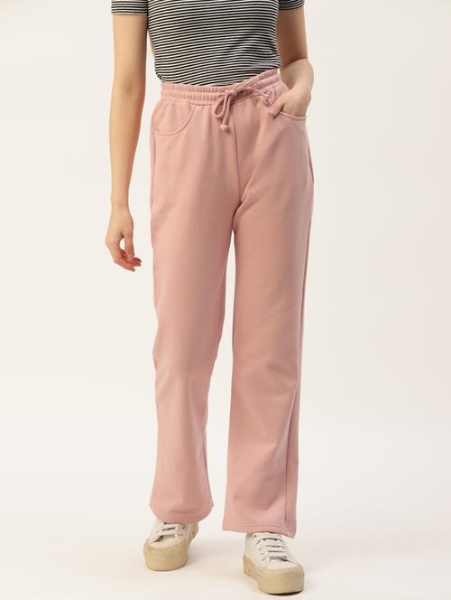 drawstring waist flat front trouser - 18267668 - Very Small Image - 1