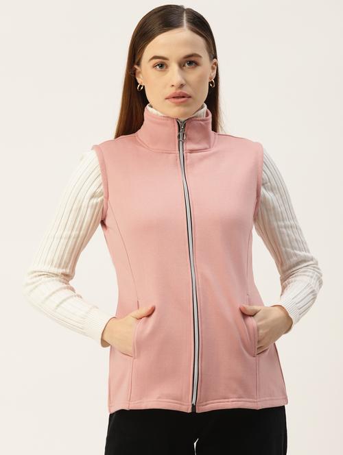 sleeveless solid regular jacket - 18267848 - Very Small Image - 1