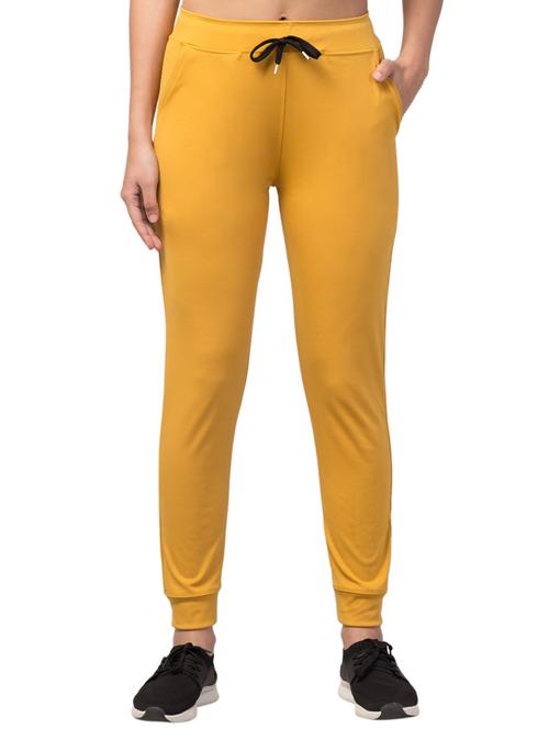 drawstring waist solid track pant - 18268928 - Very Small Image - 1