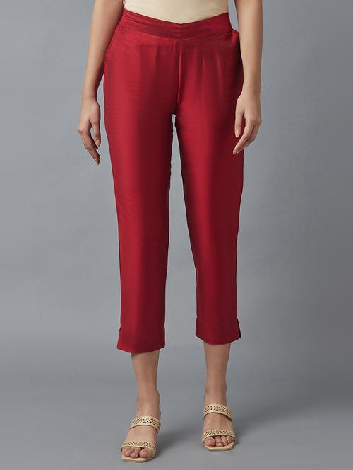 mid rise cigarettes pant trouser  - 18269150 - Very Small Image - 1