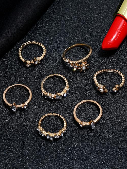 gold plated finger  ring - 18269635 - Very Small Image - 1