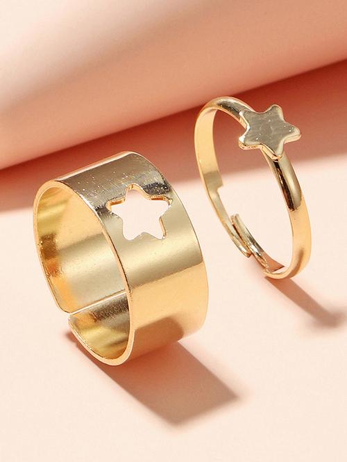 gold plated finger  ring - 18269673 - Very Small Image - 1