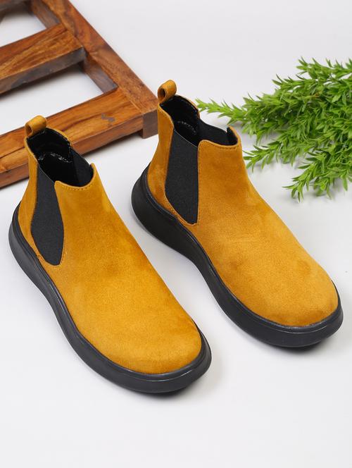 yellow ankle  boot - 18271213 - Very Small Image - 1