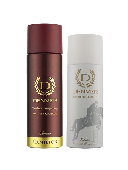 denver honour and victor body spray (pack of 2) - 18271772 - Very Small Image - 1