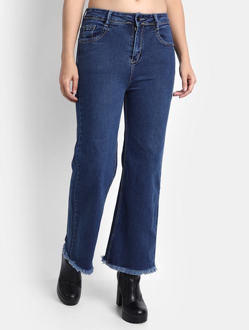 mid rise stone washed jean - 18272542 - Very Small Image - 1