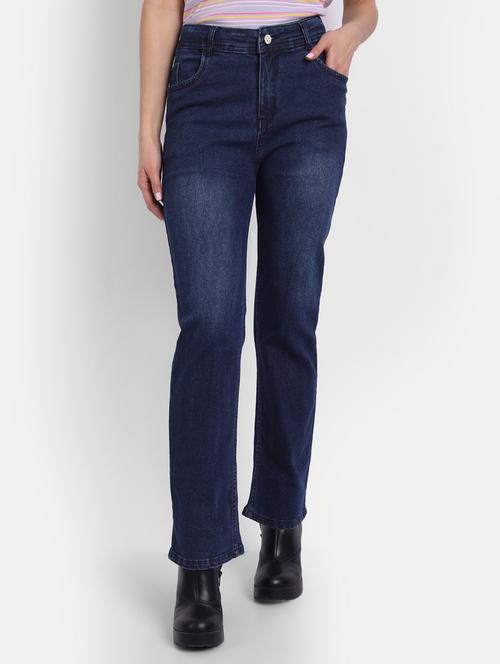 high rise stone washed jean - 18272564 - Very Small Image - 1