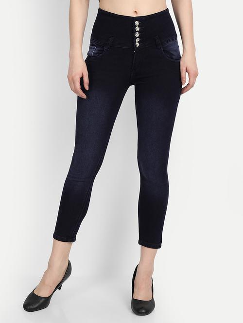 women's plain skinny fit jeans - 18273206 - Very Small Image - 1