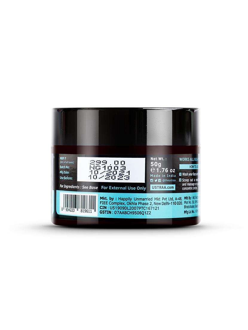 ustraa night cream - de-tan and anti-aging-50g & face wash-neem & charcoal-200g - 18274737 - Zoom Image - 4