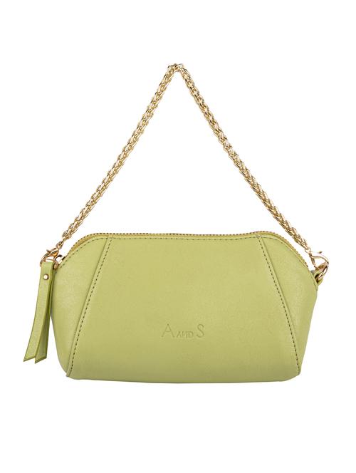 green solid regular sling bag - 18274876 - Very Small Image - 1