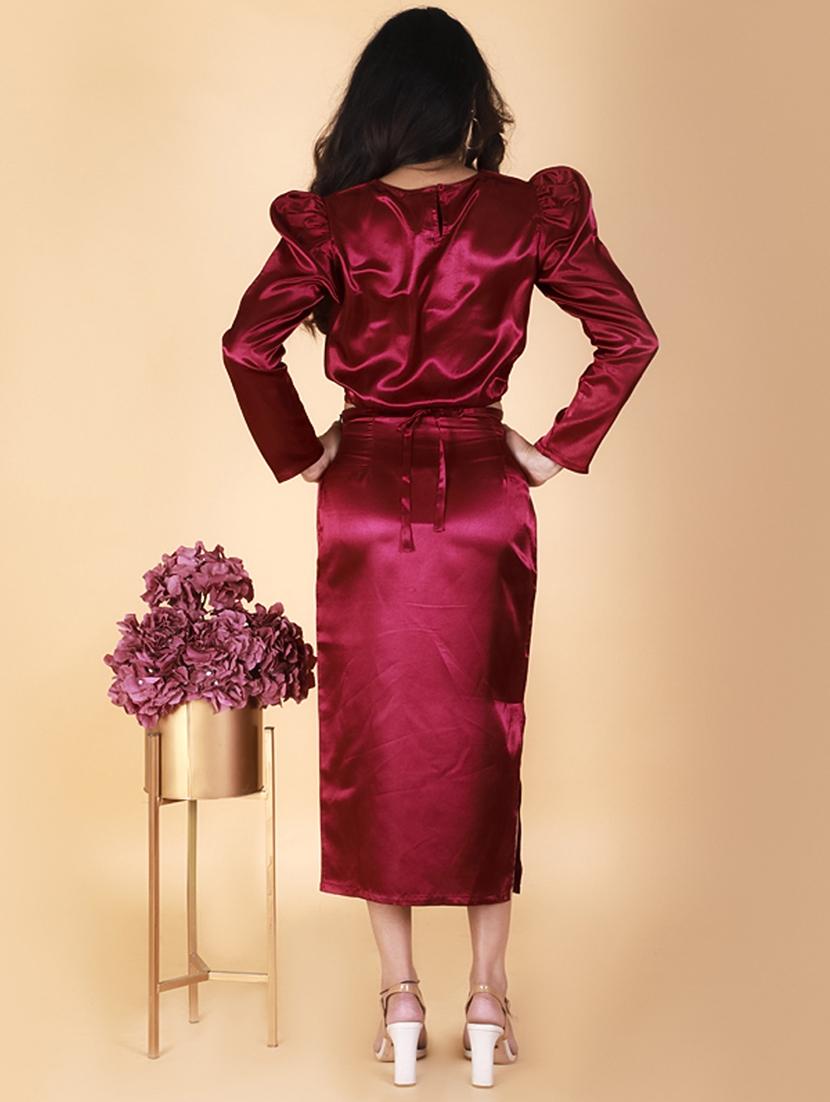 pink embellished top and skirt set - 18276113 - Zoom Image - 2