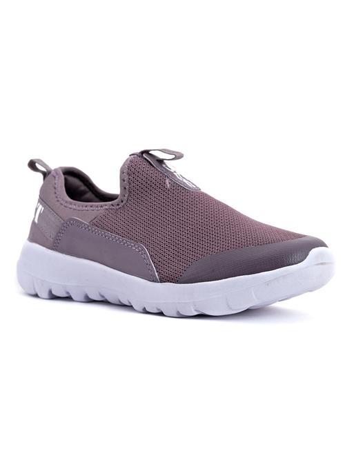 purple fabric slip on sports shoes - 18277068 - Very Small Image - 1