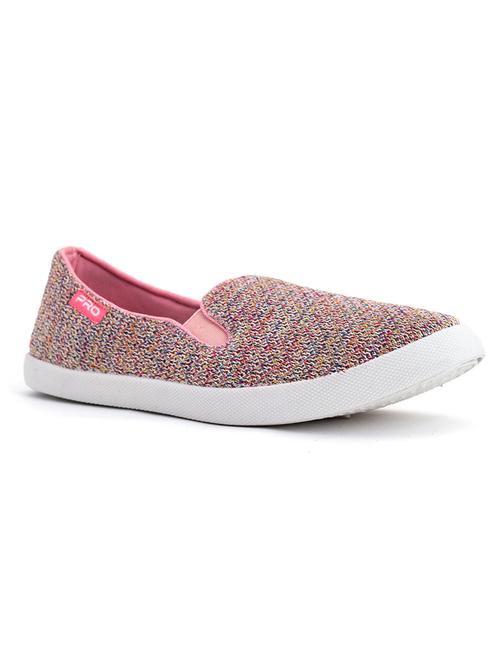 pink fabric plimsolls sneakers - 18277086 - Very Small Image - 1