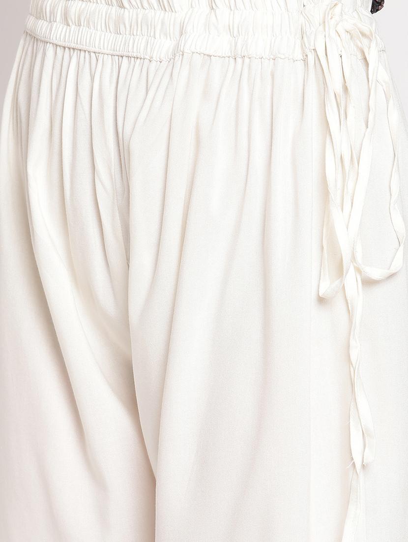 mid rise solid palazzo - 18277277 - Zoom Image - 4